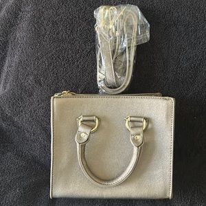 Small bronze handbag